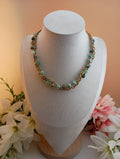 Woven Chrysocolla Necklace