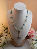Amazonite Shell Necklace